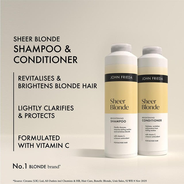 John Frieda Sheer Blonde hair care bundle (British brand)