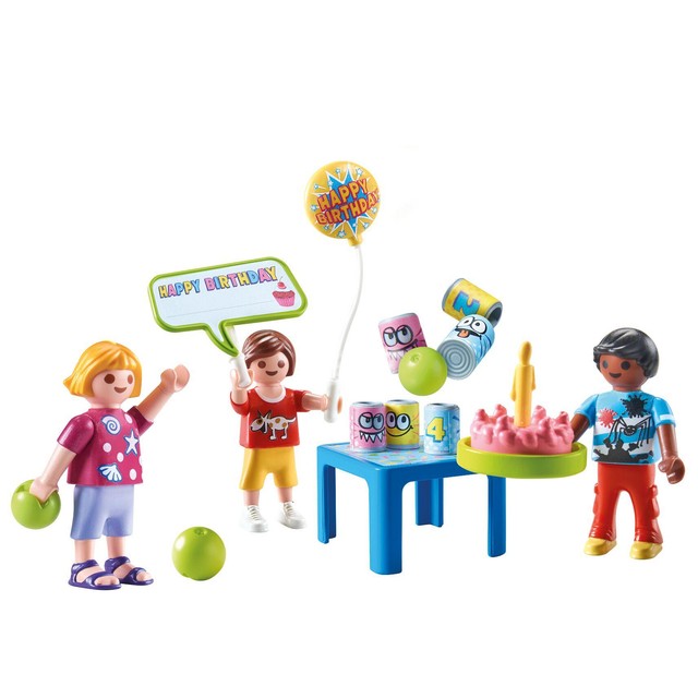 Playmobil Kids Birthday Party Gift Set, imported from the UK