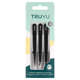 Truyu Tweezer Triple Set hair removal tweezers (British brand)