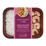 M&S King Prawn Chettinad Curry ready meal 400g, UK version