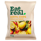 Eat Real lentil chips chilli & lemon 40g - British product
