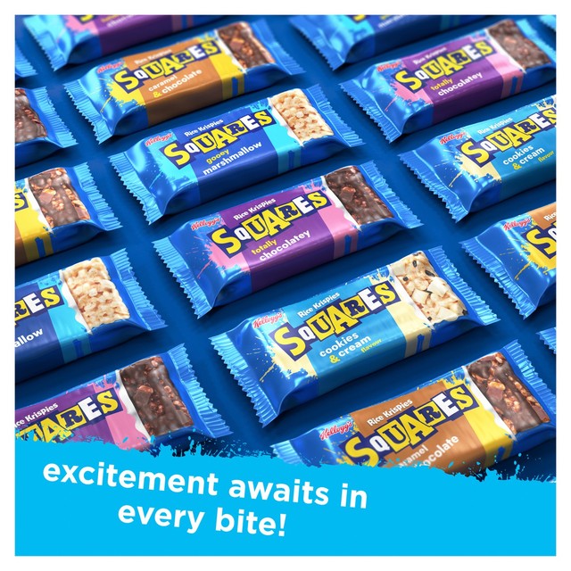 Kellogg's Rice Krispies Squares Totally Chocolatey 8 x 34g, UK version
