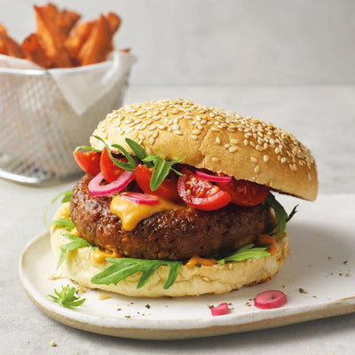 M&S M&S Plant Kitchen برجر ستيك فطر نباتي 230 جم - اشترِ عبر الإنترنت من McGrocer