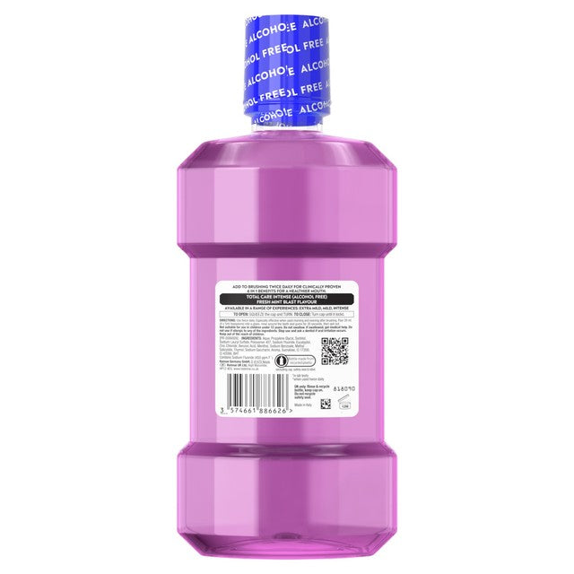 Listerine Total Care Intense Mint mouthwash - British product