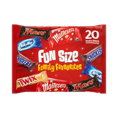 M&S Assorted Milk Chocolate Fun-Size Bars Multipack 358g- Buy online at McGrocer