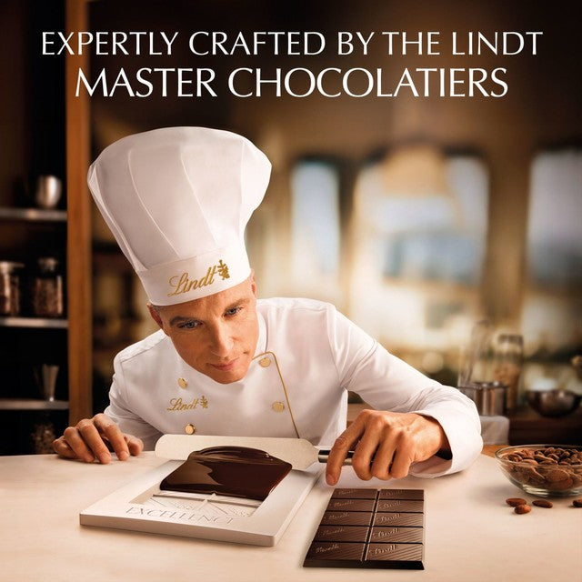 Lindt 70% cocoa dark chocolate bar 100g, UK version