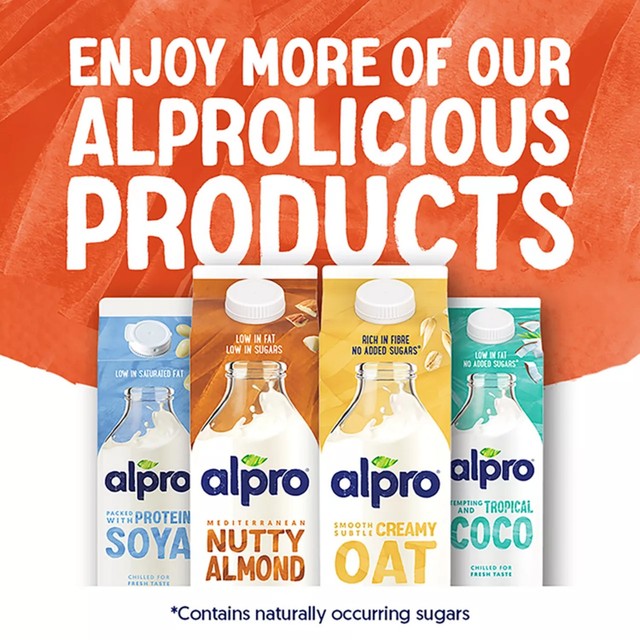Alpro Soya No Sugar dairy-free drink 1L - British product