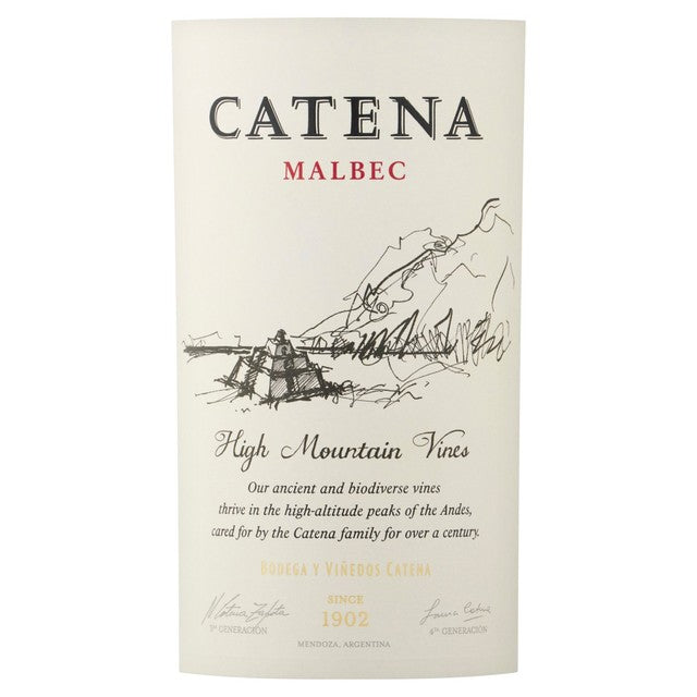 Catena Malbec red wine 75cl - British product
