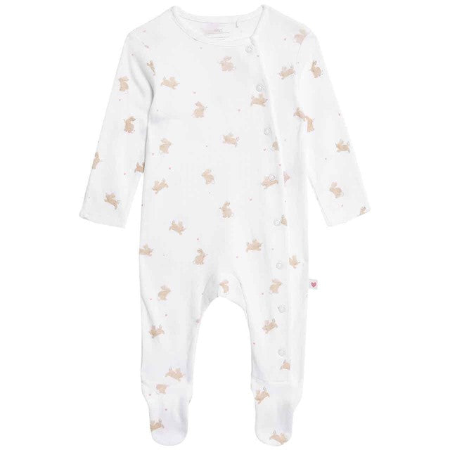M&S light pink bunny sleepsuits 18-24 months, imported from the UK