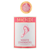 Barefoot White Zinfandel rosé wine 75cl - British product