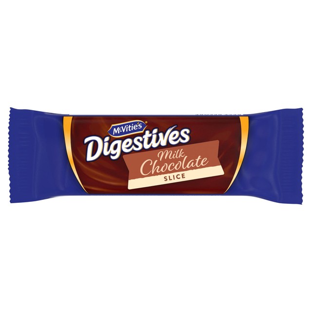 McVitie's Digestives Milk Chocolate Slices 5 pack, imported from the UK