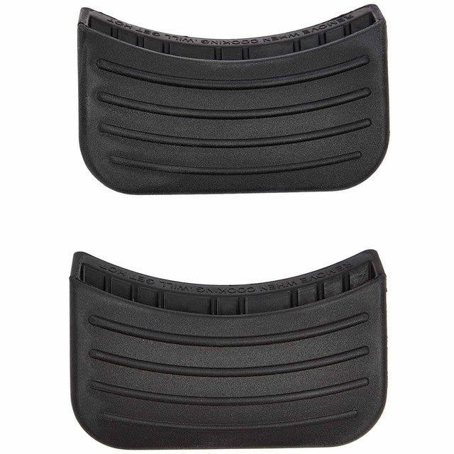 M&S black silicone handle grips 2-pack, imported from the UK