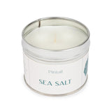 Pintail sea salt tin candle 225g, imported from the UK