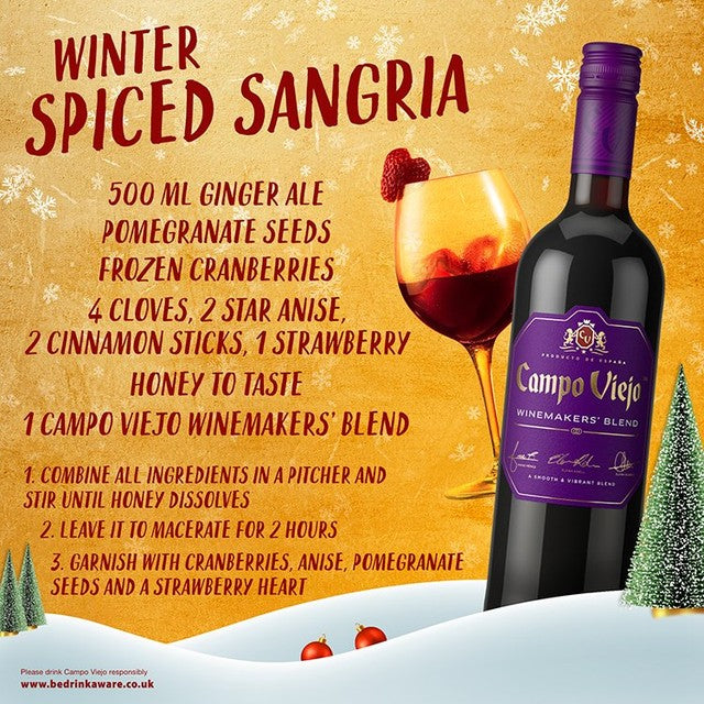 Campo Viejo Winemakers Blend red wine 75cl - British product
