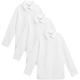 M&S boys slim fit shirt 3-pack ages 3-4, imported from the UK