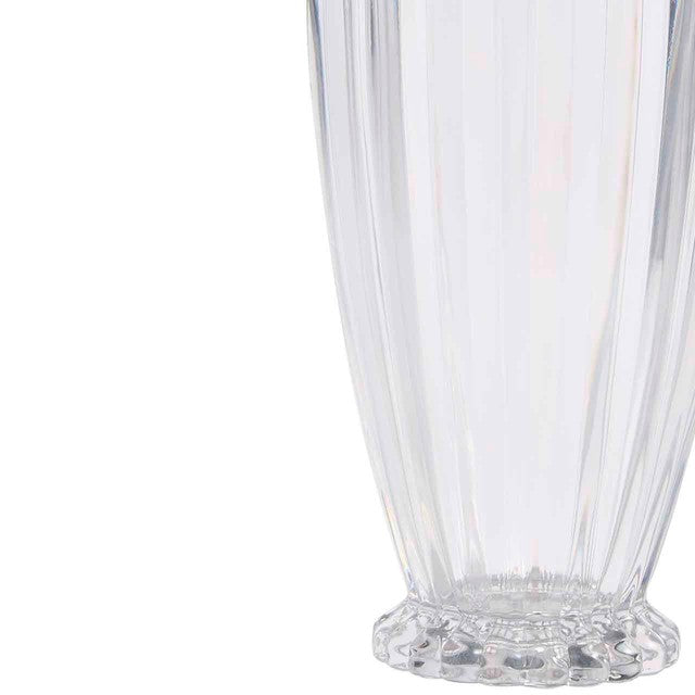 M&S Scallop Glass Vase clear version, imported from the UK