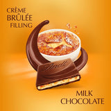Lindt Creme Brulee chocolate bar 150g, UK version