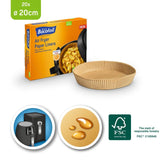Bacofoil air fryer liners 20cm diameter - British product