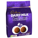 Cadbury Dairy melkesjokoladeknapper 100g - britisk produkt