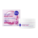 Nivea Rose Care Moisturiser 50ml, imported from the UK