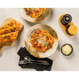 Loyd Grossman creamy tomato and Parmigiano Reggiano pasta sauce (British brand)