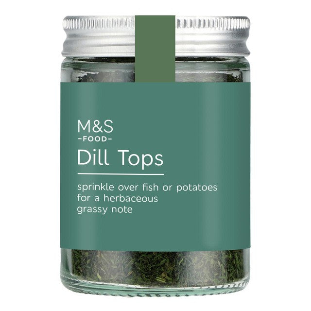 M&S dill tops dried herb 17g - British product
