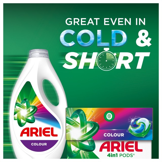 Ariel 4in1 Washing Colour Pods 22 Washes - British product