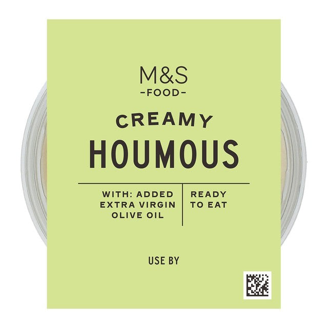 M&S Houmous with Extra Virgin Olive Oil 200g, imported from the UK