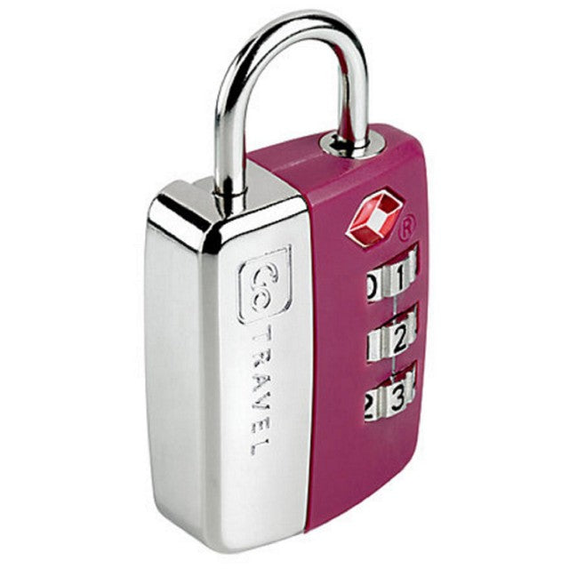 Go Travel Sentry Padlock TSA accepted combination lock, UK version