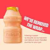 Yakult probiotic drink Peach 65ml, UK version