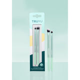 TRUYU eyeshadow brush duo tapered tip angled blender UK version