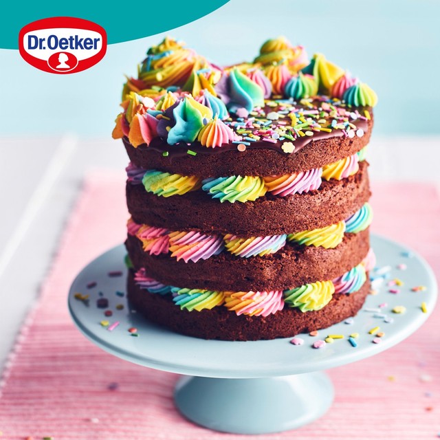 Dr. Oetker pink food colouring gel 15g - British product