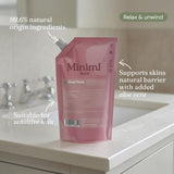 Miniml Hand Soap Refill Cucumber & Aloe Vera 1L, imported from the UK