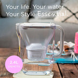 BRITA Style Essential water filter jug white, imported from the UK
