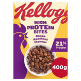 Kellogg's High Protein Bites choc hazelnut cereal 400g, UK version