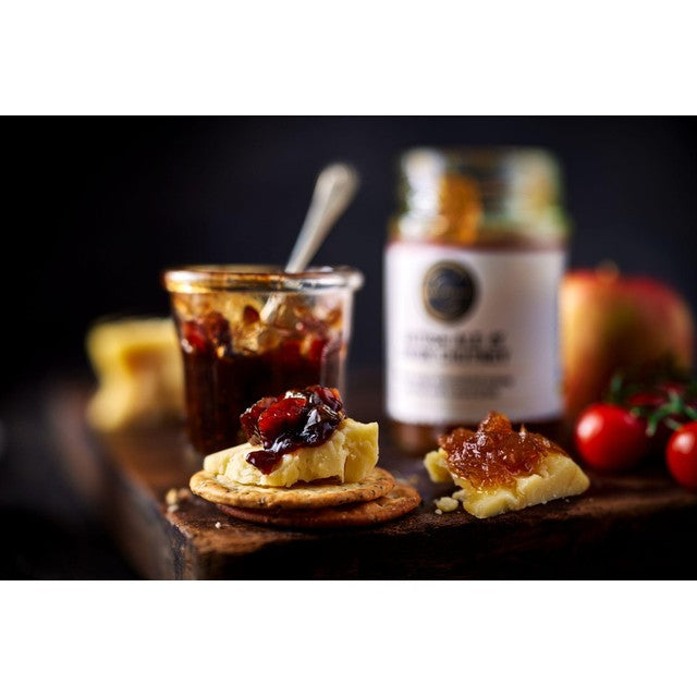 M&S Ploughman's chutney 305g, imported from the UK