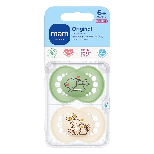 MAM Original 6-18m Baby Soother, imported from the UK