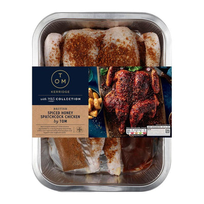 M&S Gewürztes Honig-Spatchcock-Hähnchen Zubereitetes Hauptgericht 1.61kg