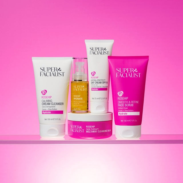 Super Facialist Rose Creamy Cleanser 150ml (British brand)