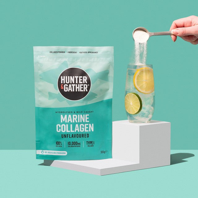 Hunter and Gather 100% Wild Caught Marine Collagen Powder 300g, UK version