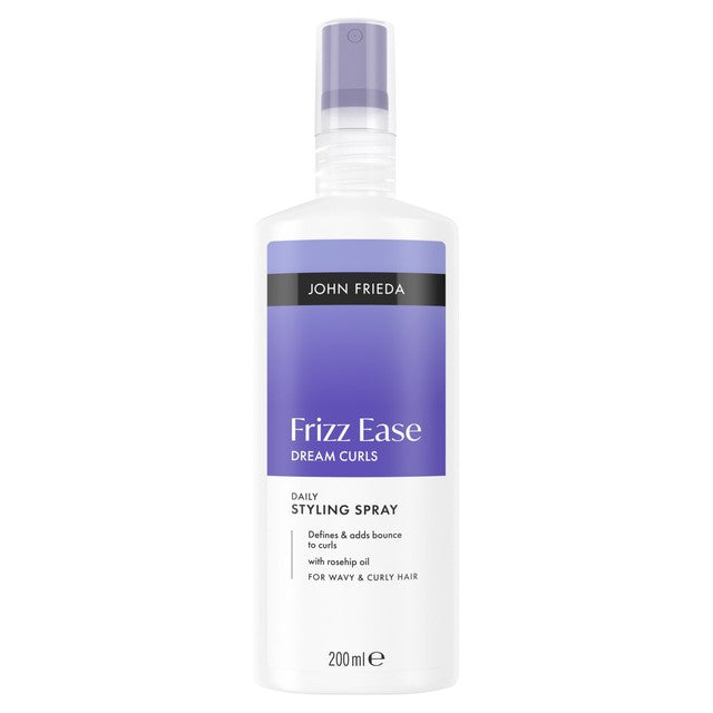John Frieda Dream Curls styling spray for curly hair, UK version