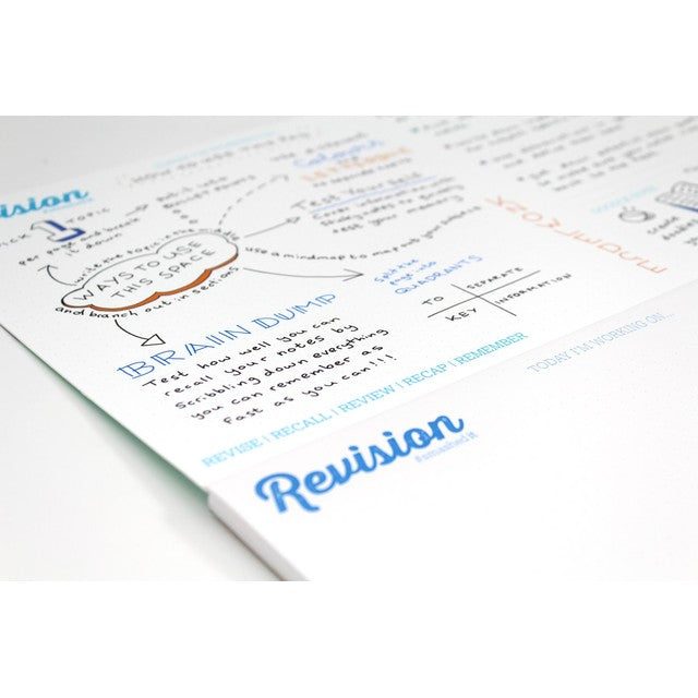 Sinclairs LuxPad revision and study desk pad 360x230mm, UK version