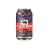 Potts Thai red curry sauce aluminium can, British brand
