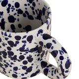 M&S blue splatter mug - British product
