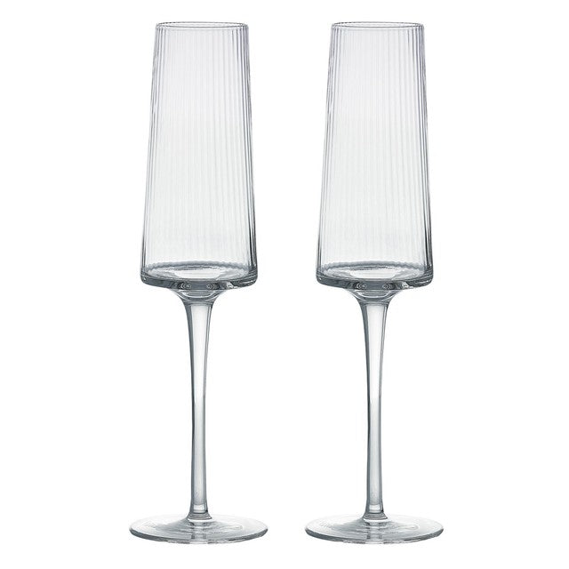 Anton Studio Designs Empire champagne flutes 250ml - British product