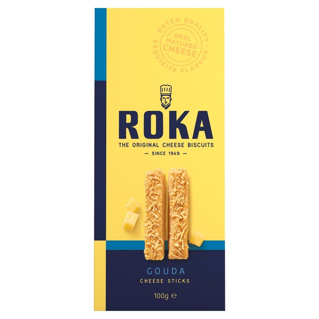 Roka cheese sticks 100g, imported from the UK