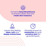 E45 Emollient Bath Oil For Dry Sensitive Skin 500ml - British product