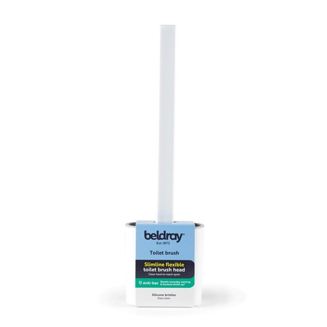 Beldray Antibac Slimline toilet brush white, UK version