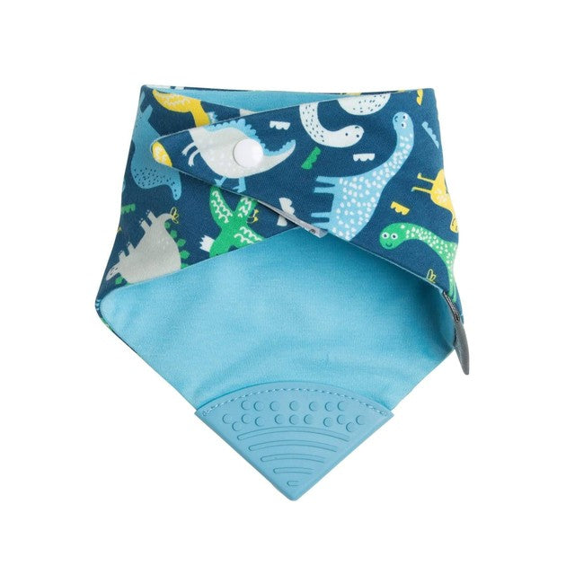 Cheeky Chompers Neckerchew Baby Dino Teething Bib - British product