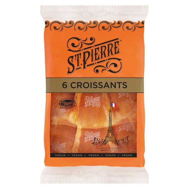 St Pierre croissants 6 pack (British brand)